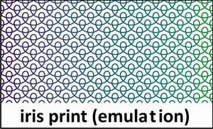 Iris print (Emulation)
